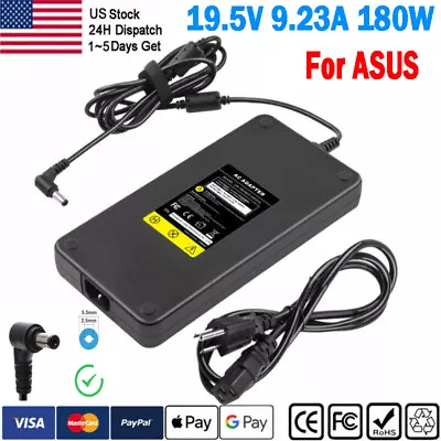 180W Laptop Adapter Charger For ASUS ADP-180MB F ADP-180MBF MSI G75 G75V G75VW • $29.98