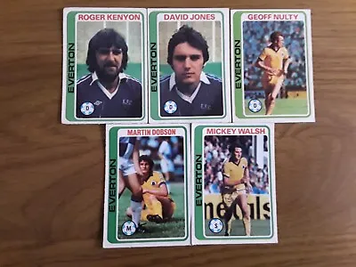 £3.09 • Buy Topps Chewing Gum Football Cards 78/79 Season Everton 