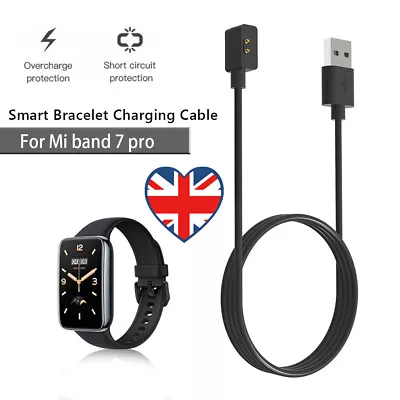 Magnetic Charging Cable Magnet USB Charger Charging For Xiaomi Mi Band 7 Pro • £5.19