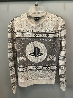 2018 Playstation Christmas Sweater Offical Liscensed Mens SM (fits Like Small) • $19.99