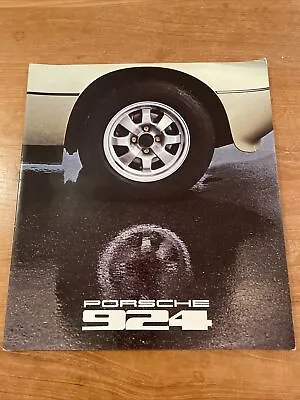 Genuine Porsche 924 Sales Brochure 1978 Inc Data Sheet And Paint Colour Chart • £15