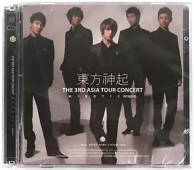 TVXQ - The 3rd Asia Tour Concert Mirotic In Seoul CD Album Sealed Tohoshinki • $30