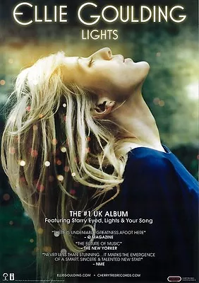 Ellie Goulding Poster : Lights  Promo Poster : 11 X 17 Inches • $13.99