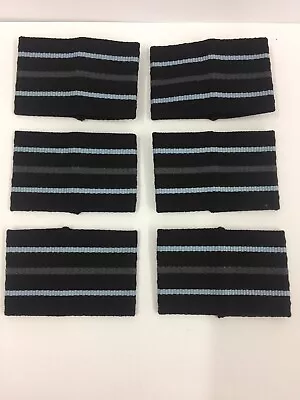 Rank Tabs Rank Slides  Royal Air Force Flight Lieutenant Fl/Lt X  3 Pairs RAF • £9.50