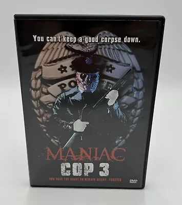 Maniac Cop 3 (DVD) • $14.95