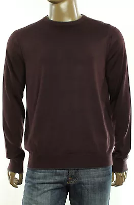 New Michael Kors Crew Neck Extra Fine Wool Pomegranate Pullover Sweater XXL • $34.99