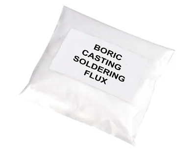 £27.43 • Buy 5 Lbs Boric Deoxidizing Casting Soldering Flux Melting Gold Silver Copper Assay