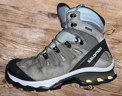 Salomon Quest 4D 3 GTX GoreTex Waterproof Tall Hiking Boots Women’s UK 7 401566 • £30