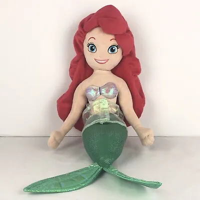 Ariel The Little Mermaid Princess Plush Soft Doll Disney Store 20  H Retired GUC • $8.99