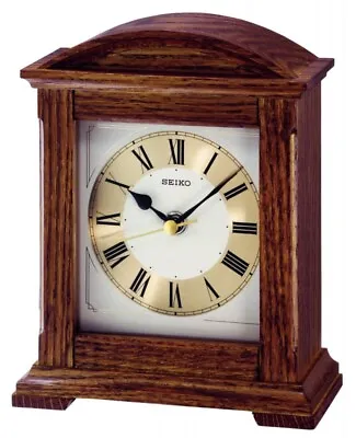 Seiko Wooden Mantel Clock QXG123B • £65