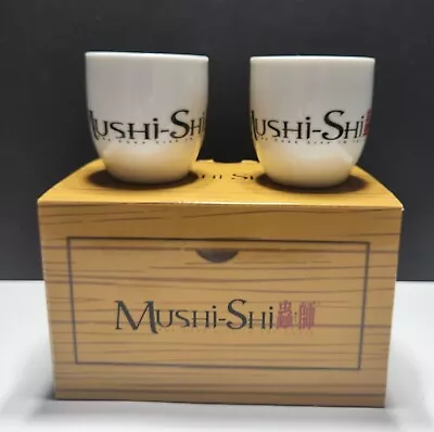 Mushi-Shi Set 2 Ceramic Sake Tea Cups 4oz Loot Crate 2017 Anime Exclusive Manga • $21.24