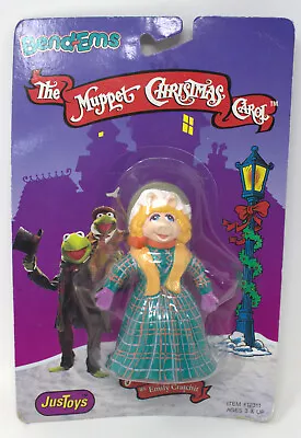 1992 Muppet Christmas Carol Miss Piggy As Emily Cratchit Bend-ems JusToys • $29.95