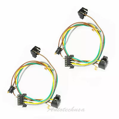 Left + Right Headlight Wire Harness Connector Kit For DC111 Mercedes W203 C320 • $33