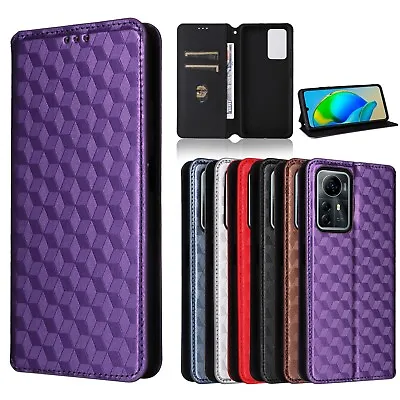 For ZTE Blade A72S Luxury Flip Leather Magnetic Wallet Case Cover Card Slots • $9.99