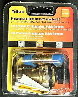 Mr Heater Propane Gas Quick-Connect Adapter Kit F276330 NIP • $16