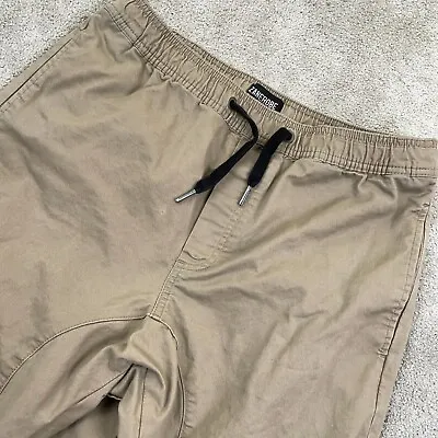 Zanerobe Sureshot Chino Men's Size 34 Dark Tan Drawstring Slim Fit Pants • $29.40