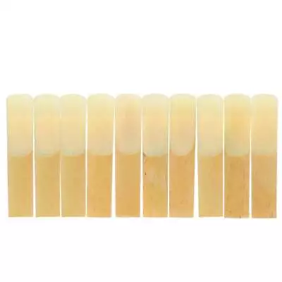  10- Pieces Strength 2.5 Bamboo Reeds For Eb Alto Saxophone Sax P0E8 • $10.82