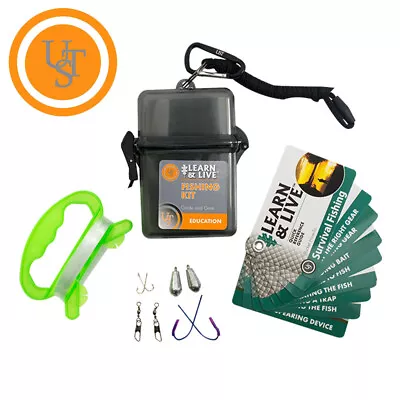 Ultimate Survival UST Live & Learn Fishing Survival Kit - U-02765 • £19.97