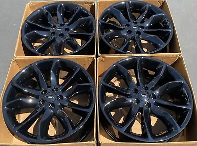 20  Ford Explorer Factory Wheels Gloss Black Rims OEM 3861 2011-2019 Set 4 • $1500