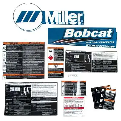 Miller 228122 Label Kit For Bobcat 250 • $98.99