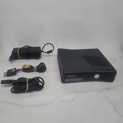 Microsoft Xbox 360 S Slim Console Model 1439 Black Console No Controller. TESTED • $68.99