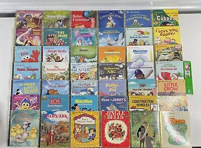 RANDOM 50 Little Golden Books HUGE LOT Vintage & Modern Children's Hardcovers • $44.98