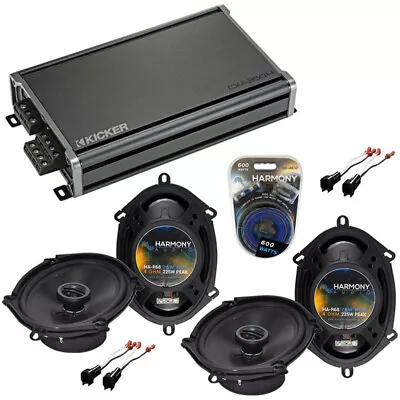 Fits Ford Crown Victoria 98-11 Speaker Upgrade Harmony R68 R69 & CXA360.4 Amp • $172.99