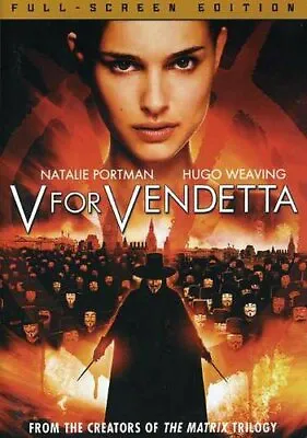 $1.99 • Buy V For Vendetta (DVD FS) Natalie Portman You Can CHOOSE WITH OR WITHOUT THE CASE
