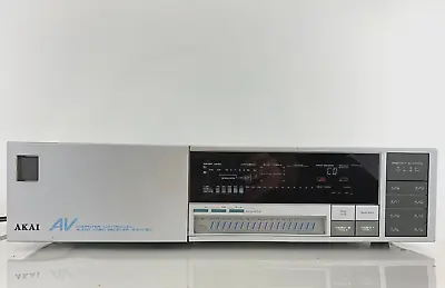Akai AA-V301 AV Model Audio Video Stereo Receiver - Silver • $149.99