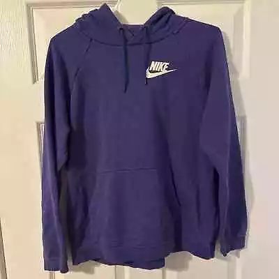 Purple Nike Hoodie - Size L • $14