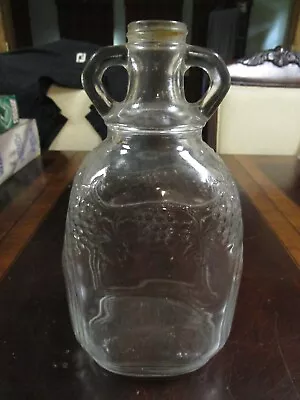 Vintage Ball Half Gallon Glass Wine Jug Two Finger • $29.99