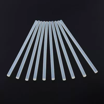 10Pcs Clear 7mm Hot Melt Glue Sticks For Electric Glue Gun DIY Stick Spares WIK • $28.34