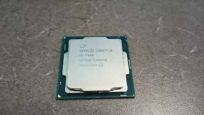 Intel Core I5-7400 3GHz Quad-Core CPU LGA1151 Socket SR32W  #95 • $29.99