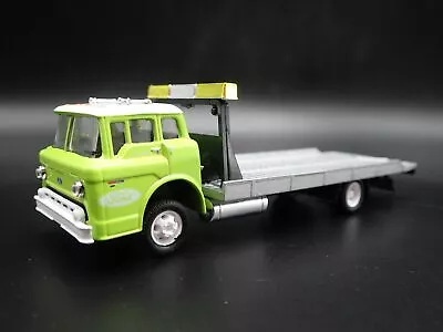 1990 90 Ford Coe C8000 Flatbed Car Hauler Tow Truck 1:64 Scale Diecast Model Car • $14.99