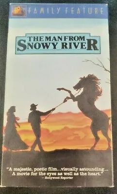 The Man From Snowy River VHS Tape 2000 • $6.99