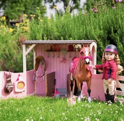 Our Generation Horse Stables OG - With 18 Accessories Our Generation New Sealed • $369.13