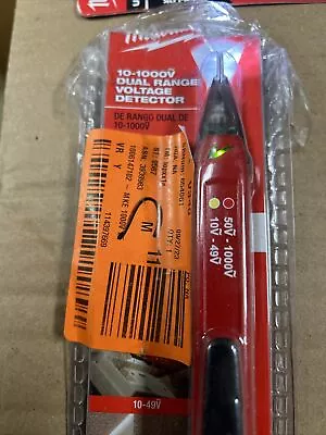 Milwaukee 2203-20 10-1000V Dual Range Voltage Detector - Red • $19.99