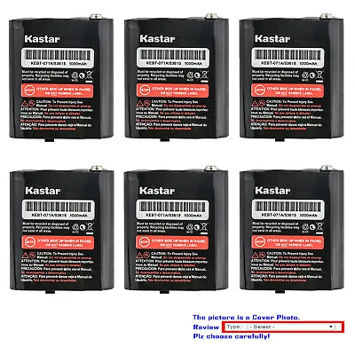 Kastar 1000mAh Ni-CD Battery For Motorola NNTN4384 NNTN4385 PMNN4477 PMNN4477A • $7.99