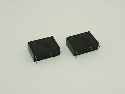 2x Pack Lot HF46F 012-HS1 5A 250VAC 30VDC 4 Pins Power Relay 12V HF Mini Electro • $10.33