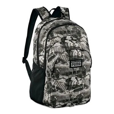 $72.91 • Buy Puma School Bag Academy Fashion Backpack Unisex School Sports Grey 079133-15