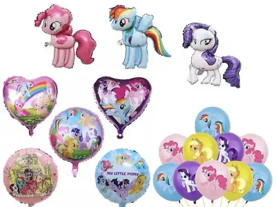 My Little Pony Balloon Huge Set 18 Pieces Birthday Party Decorations Girls • £11.99