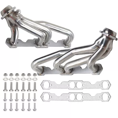 For Chevy GMC 88-97 5.0L/5.7L 305 350 V8 Stainless Steel Exhaust Headers Truck • $109.99