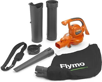 Flymo PowerVac 3000 3-in-1 Electric Garden Blower Vac 3000W - FREE POST • £74.99