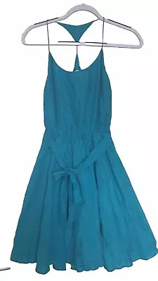 Zimmermann Size 1 Aqua Blue Silk Dress • $65