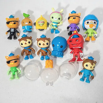 Lot Of 12 Octonauts Figures Dashi Kwazii Shellington Tweak Peso Mattel • $79.95