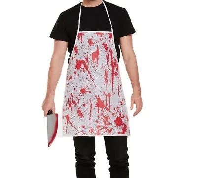 Bloody Apron Halloween Fancy Dress Dead Chef Zombie Scary Splatter Set Blood • £3.99