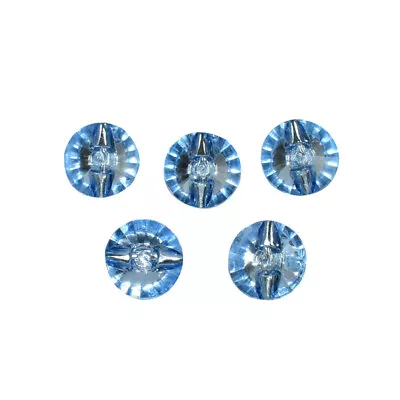 Round Acrylic Buttons Crystal Sewing Clothe Scrapbooking Transparent Craft Dress • $10