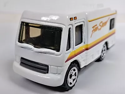 Truck Camper Matchbox 2006 MBX Metal #65 White 7SP Sawblade Wheels 1:70 Loose • $8.99