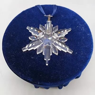 £80 • Buy Swarovski 2006 Christmas Snowflake Star Hanging Ornament Rare Annual Edition