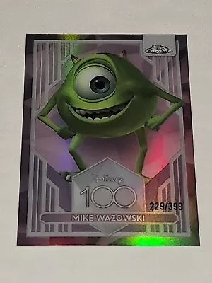 2023 Topps Chrome Disney100 #43 MIKE WAZOWSKI PINK REFRACTOR /399 US SELLER  • $14.99